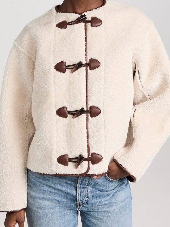 Splendid Jackets & Blazers - Splendid x Cella Jane Reversible Sherpa Coat